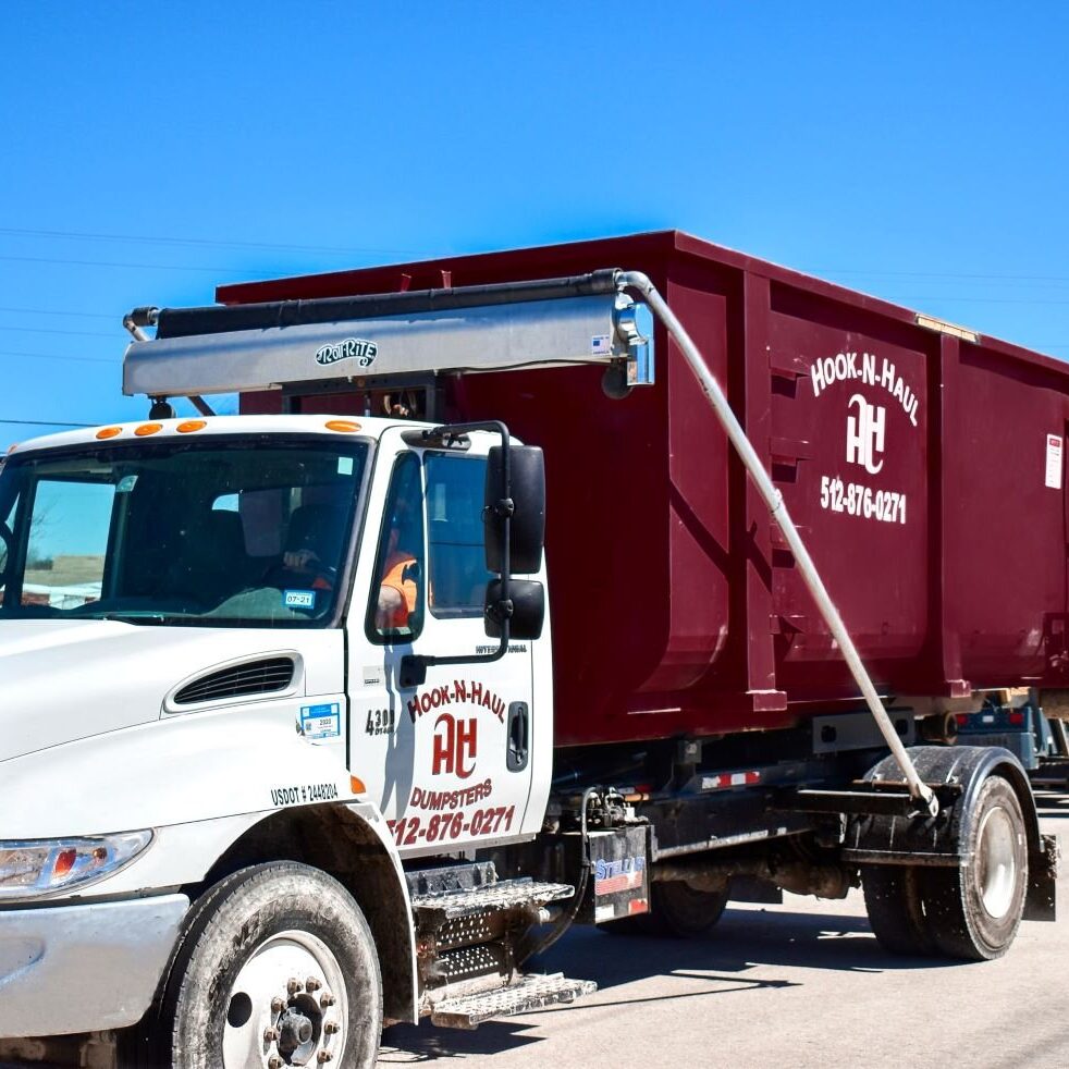 Hook N Haul Dumpsters Georgetown Tx Roll-off Dumpster Rental Austin TX - Hook-N-Haul Dumpsters